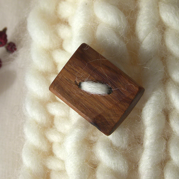 Banda para la cabeza / Orejeras de pura lana natural
